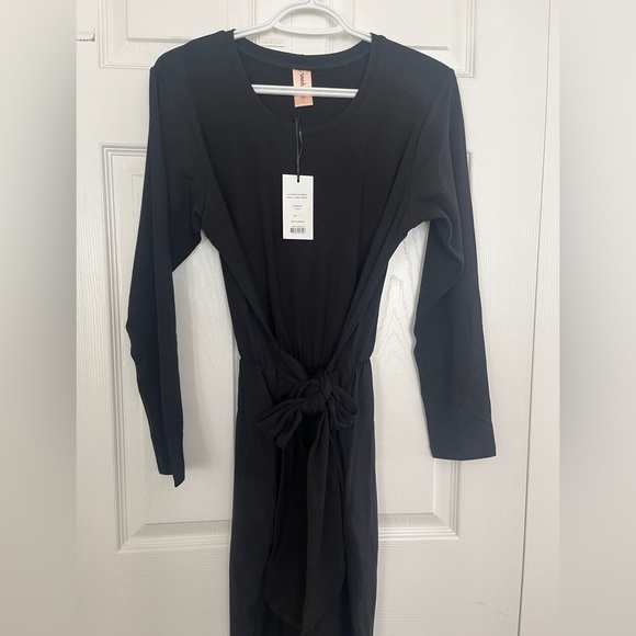BNWT Smash & Tess Rebecca wrap front dress. Black. Size S - Picture 1 of 2